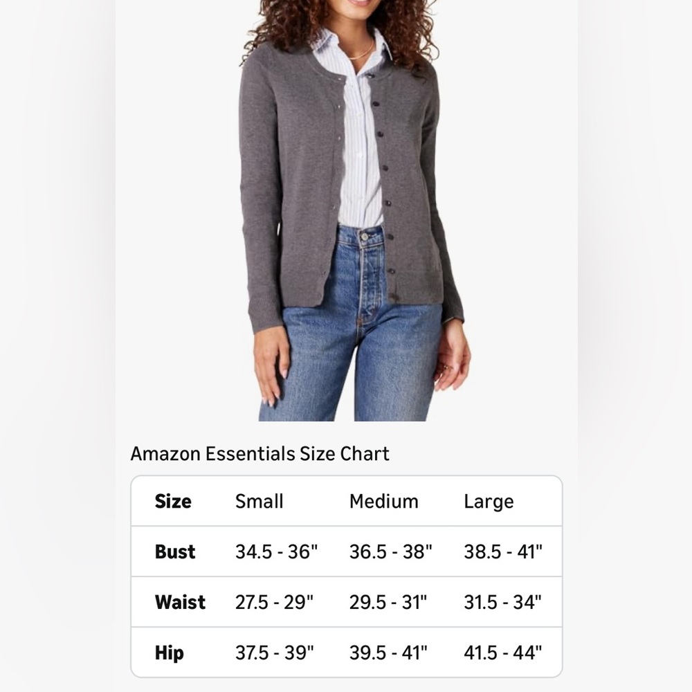 Amazon Essentials 2 cardigans - Picture 3 of 7